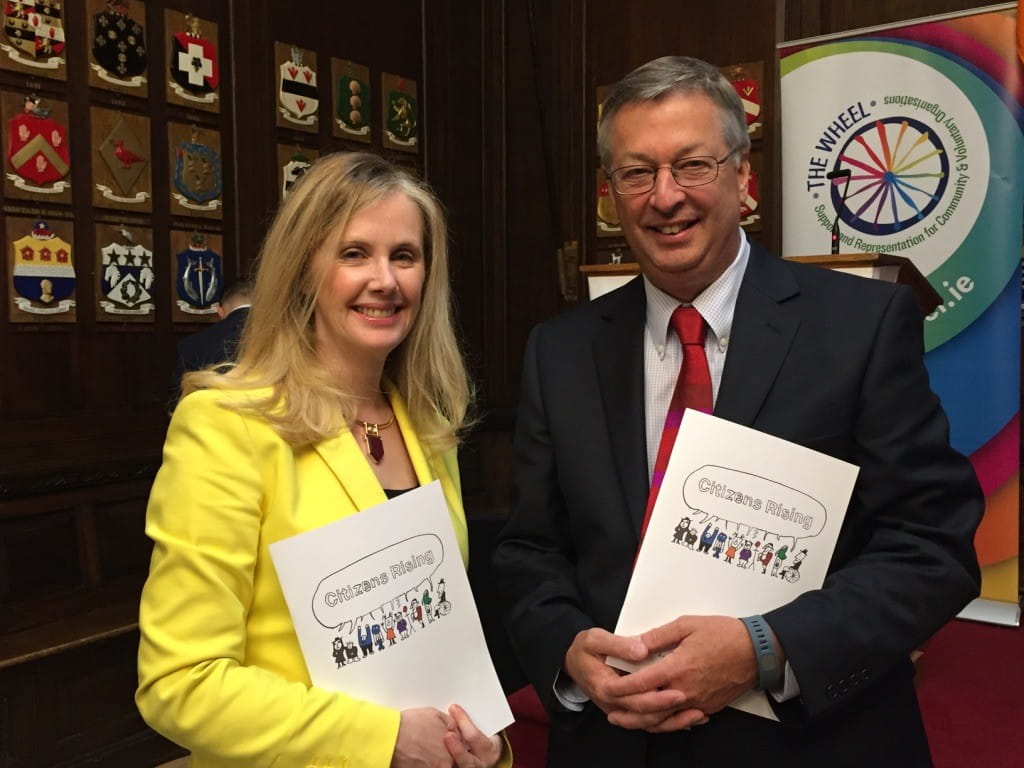 Audrey Carville of RTÉ’s Morning Ireland at Launch of Citizens Rising report Dublin