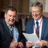 With David from North Shields, showcasing our work in Wales