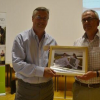 Presenting photographs Sabhal Mòr Ostaig Skye