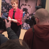 Nicola Sturgeon FM at Carnegie Birthplace Museum
