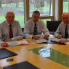 Current Chair of the Carnegie UK Trust Sir John Elvidge with former Chair Angus Hogg